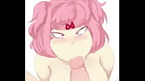 Natsuki Blowjob by lewddoodler