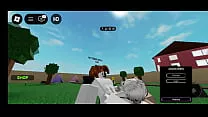 Safada mamando e dando o cu no Roblox