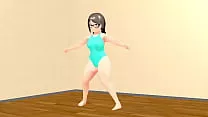 【Kyo】 Dancing curvy animation girl.【plump】