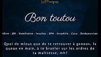 Bon toutou - French audio porn joi femdom