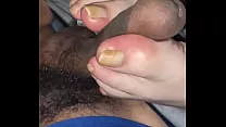 Interracial foot job