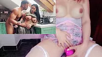 Princesa india tetona se la coge un empleado y le hace un creampie