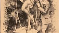 vintage erotic drawings