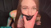 Duct Taped Sub Slut Brooke Johnson Anal Training & Wants Piss In Her Vagina