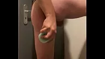 Teen boy play with ass