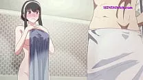 Fiery Moments in the Shower with my Sexy Wife - Hentai Parody