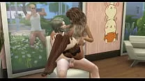 Model Caught Having Sex by Voyeur - Sims 4