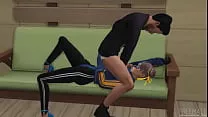 Chun-Li fast Fellatio (Sims 4)