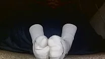 White Socks To Bear Soles ( plus some orange play hehe)