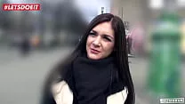 LETSDOEIT - German Picked Up Babe Lullu Gun Risky Public Bus Sex