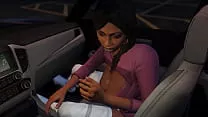 GTA 5- Franklin gets a Hooker service