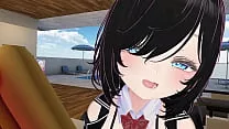 Eating HotDog in VRChat