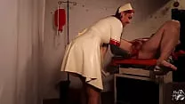 Latex nurse  fisting