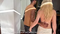 Cheating blonde wife call me to fuck her hard when her husband is out