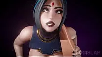 Fortnite - Rebirth Raven Standing Creampie