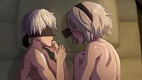 Nier Horny Androids ⋆ 2B and 9S Experience an Intense Sex Date That Changes Everything ⋆ HENTAI UNCENSORED (Parody)