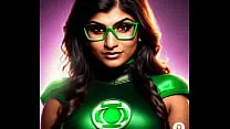 Mia Khalifa como Lanterna verde