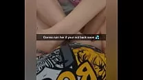 Cheating College Girlfriend Fucked On Snapchat to Pay Debt - Cucked And Cummed On