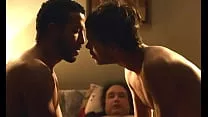 E\u0301ric Bernard and Fe\u0301lix Maritaud in a sexy andf hot gay kiss from movie Sauvage | GAYLAVIDA.COM