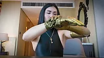 ASMR LATEX GLOVE FETISH