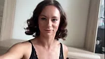 Cute MILF Cassiemua Showing You Her New Black Lingerie