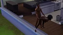 Sims 4 Testing out the mods and watching my Sims fuck in the pussy in different positions