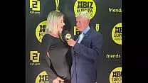 Interview for XBIZ on the red carpet ?