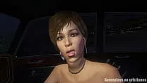 Sexo en público dentro de coche en playa de GTA Online